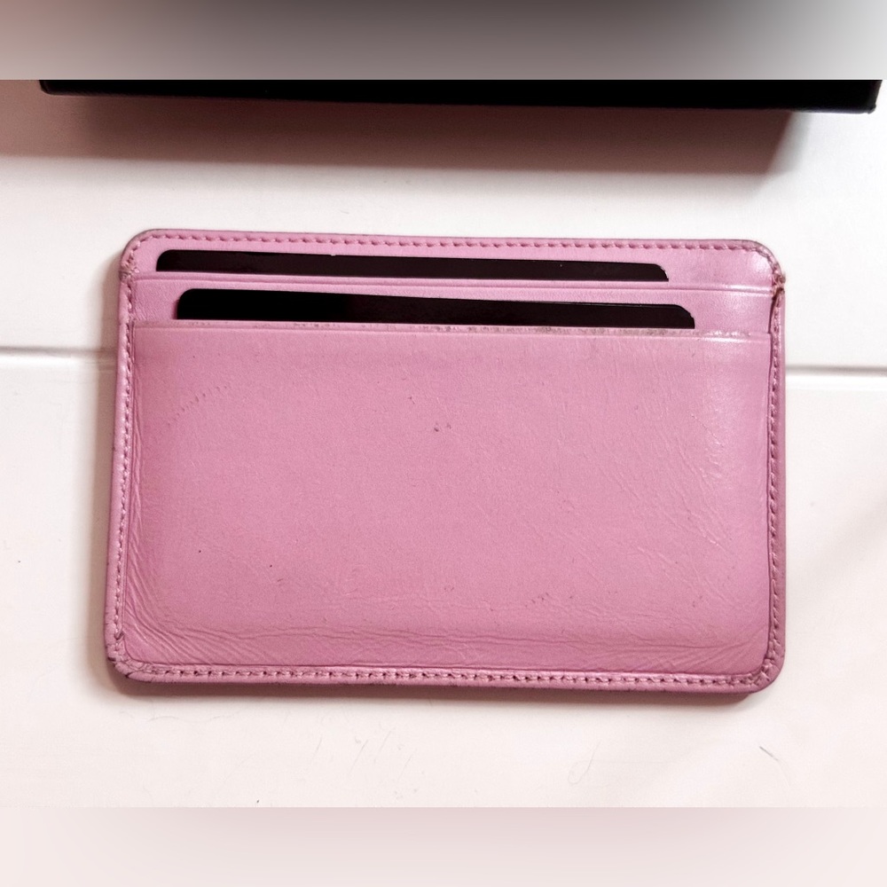 Pink Chanel Cambone Card Holder Wallet - Picture 2 of 14